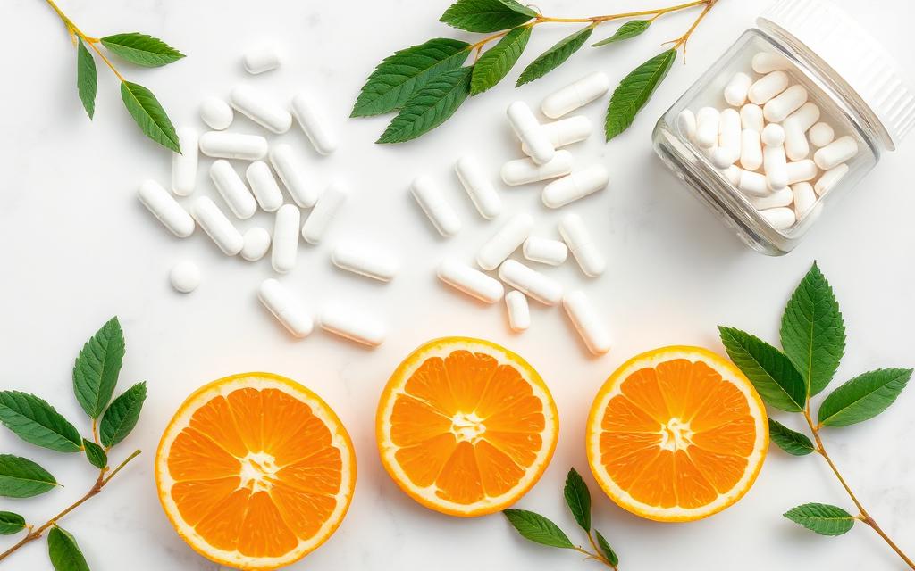 Natürliche Inhaltsstoffe von CardioX: Vitamin C, Magnesium, Biotin und Chrom